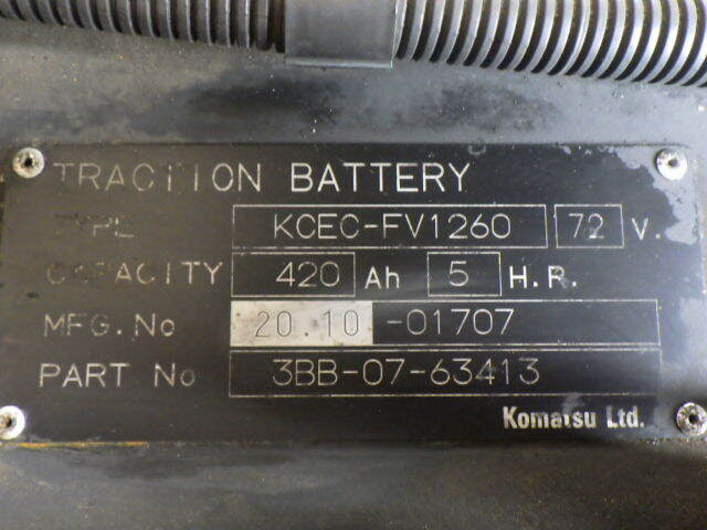 Xe nâng điện 3.0 tấn Komatsu FE30-1/310268