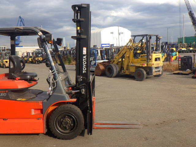 Xe nâng điện 3.0 tấn Toyota 7FB30 serial 7FBJ35-17733