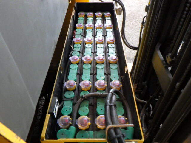 Xe nâng điện đứng lái 1.0 tấn Komatsu model FB10RL serial 144210