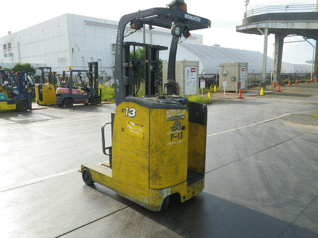 Xe nâng điện đứng lái 1.3 tấn Komatsu model FB13RS-14 serial 142508