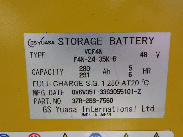 Xe nâng điện đứng lái 1.5 tấn Komatsu FB15RW-15 serial 160230