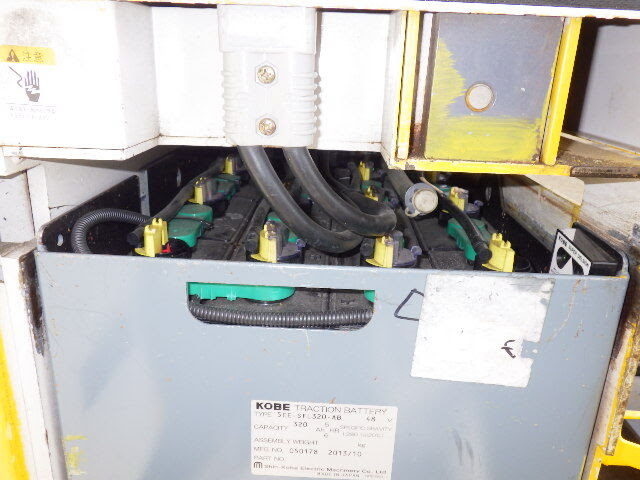 Xe nâng điện đứng lái 1.5 tấn Komatsu FBRAW15-75B-530MCS serial 131AF0224