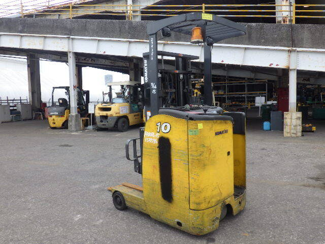 Xe nâng điện đứng lái 1.0 tấn Komatsu model FB10RL-15 serial 154596