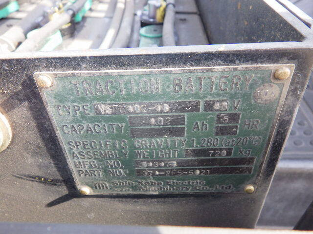 Xe nâng điện 1.5 tấn Komatsu FB15-12 serial 836550