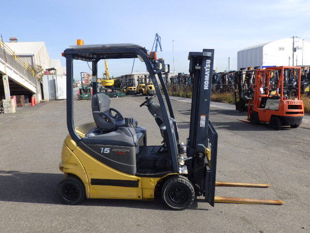 Xe nâng điện 1.5 tấn Komatsu FB15-12 serial 836550