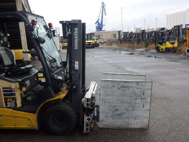 Xe nâng điện 2.5 tấn Komatsu FE25-1 serial 302809