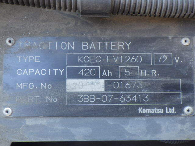 Xe nâng điện Komatsu FE30-1 #310116