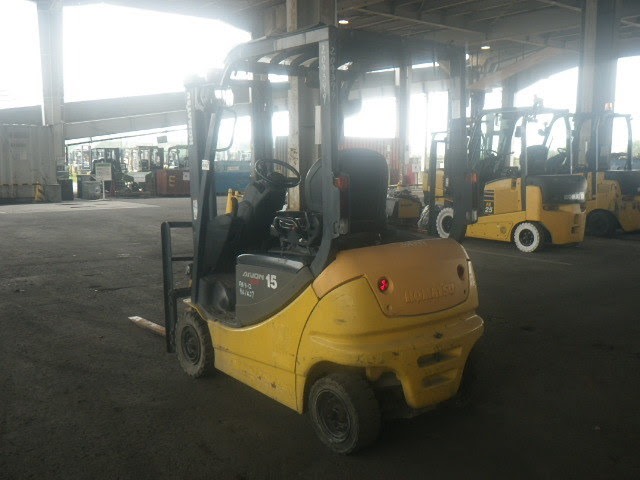 Xe nâng điện Komatsu 1.5 tấn - 2016