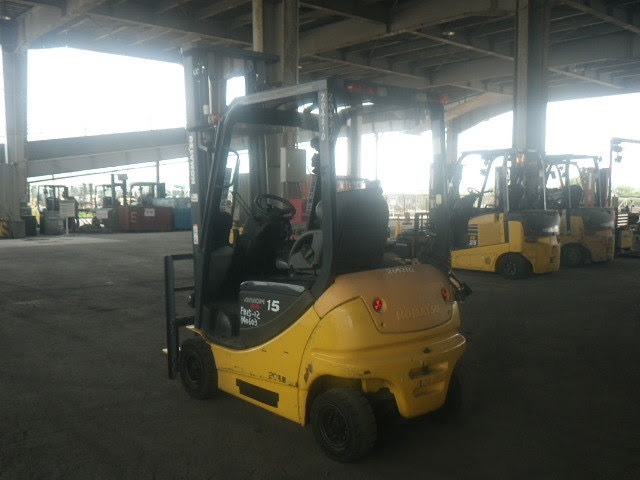 Xe nâng điện Komatsu 1.5 tấn - 2016