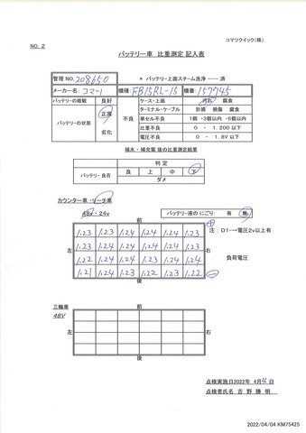 Xe nâng điện Komatsu 1.0 tấn FB10RL-15
