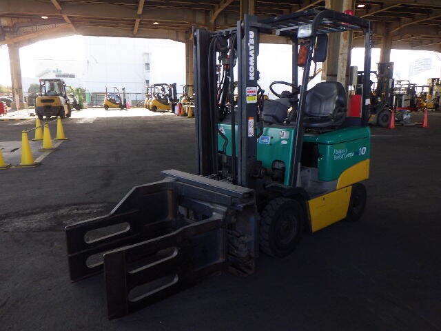 Xe nâng điện Komatsu 1.0 tấn, FB10EX-11 gắn bộ kẹp vuông