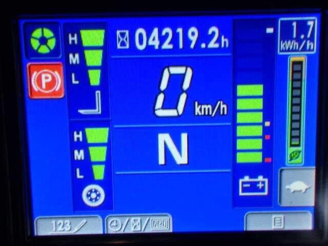 Xe nâng điện Komatsu 2.5 tấn FE25-1 -TFV4.5m