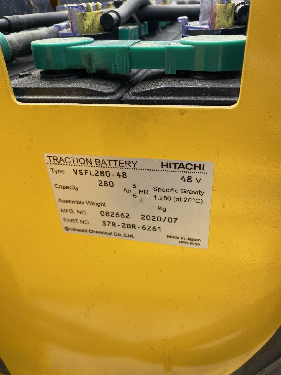 Xe nâng điện Komatsu 1.5 tấn 4.5m (3 tầng) - 2020