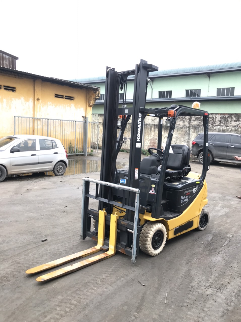 Xe nâng điện Komatsu 1.5 t FB15-12 sx 2018