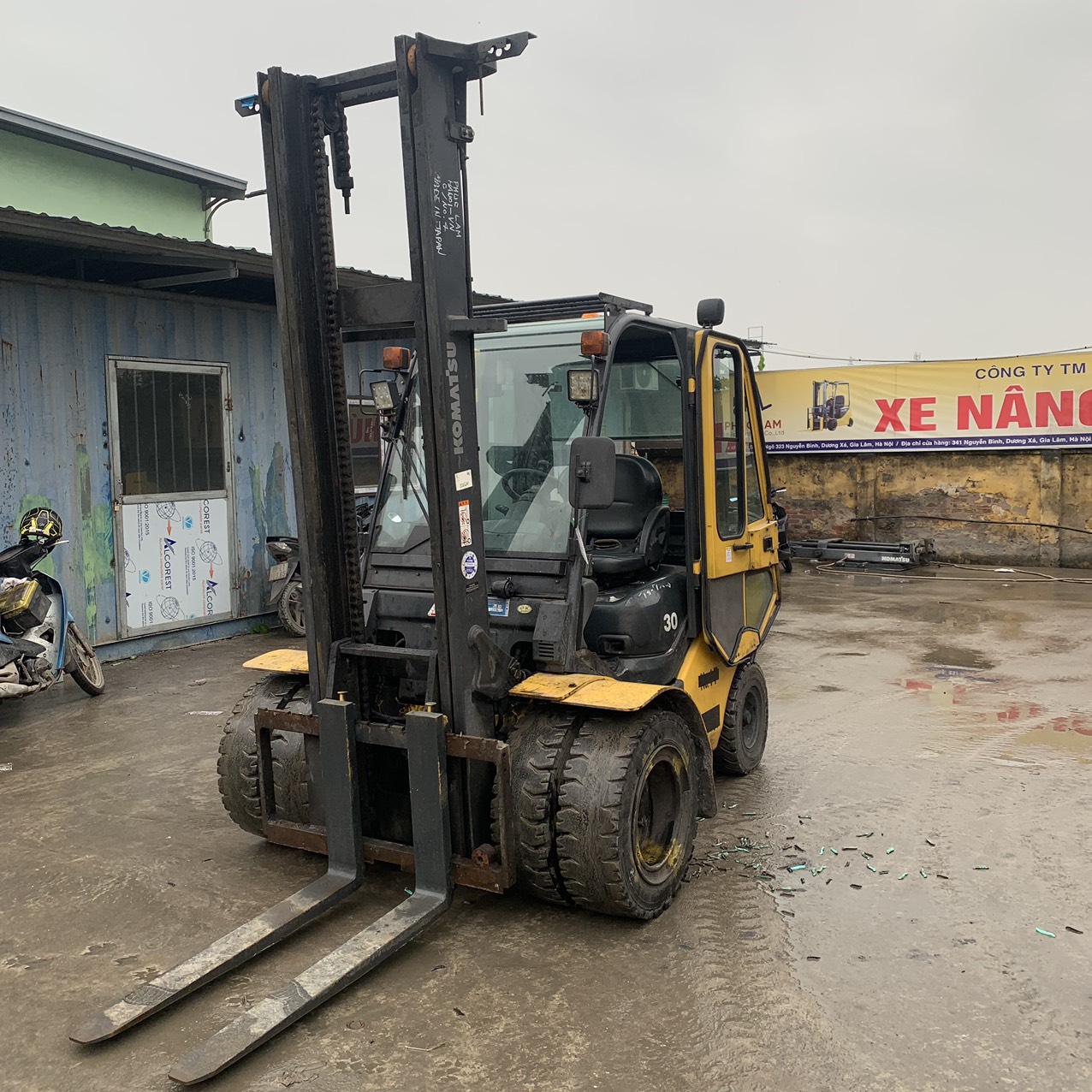 Xe nâng hàng Komatsu 3 tấn FD30T-17#326630