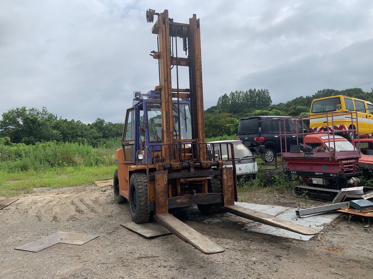 Xe nâng dầu Komatsu 8 tấn FD80-6 #51031