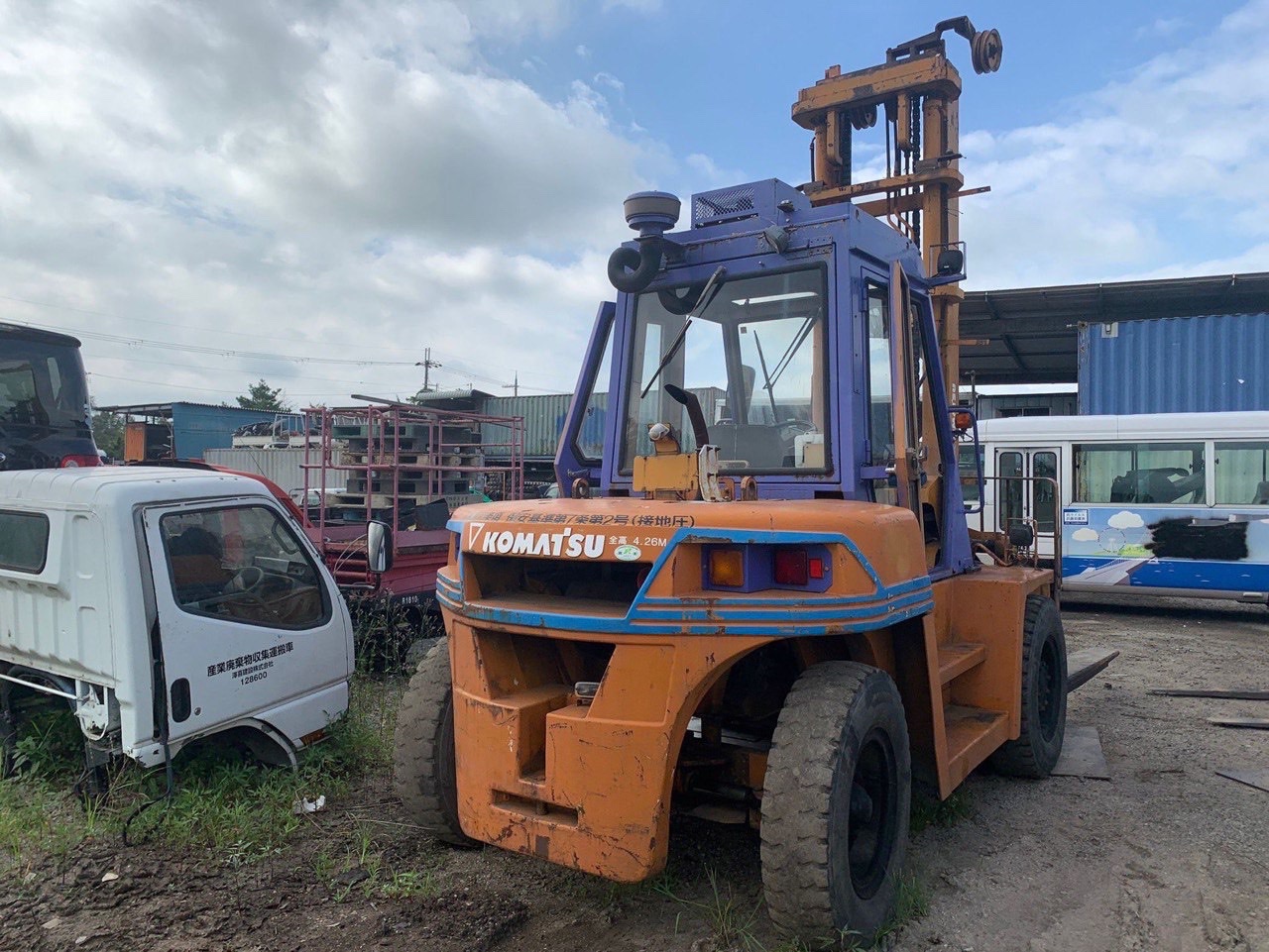 Xe nâng dầu Komatsu 8 tấn FD80-6 #51031