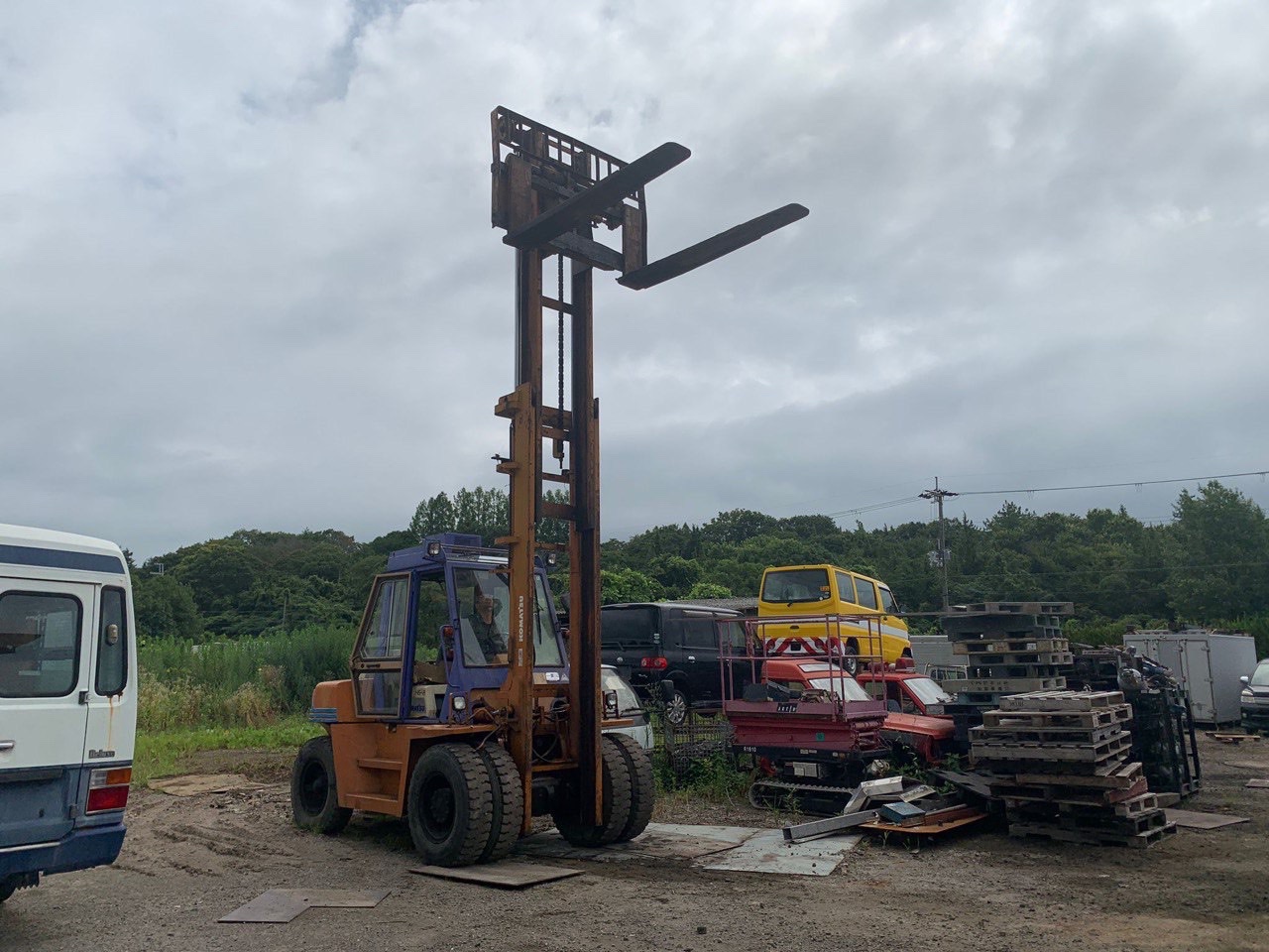 Xe nâng dầu Komatsu 8 tấn FD80-6 #51031