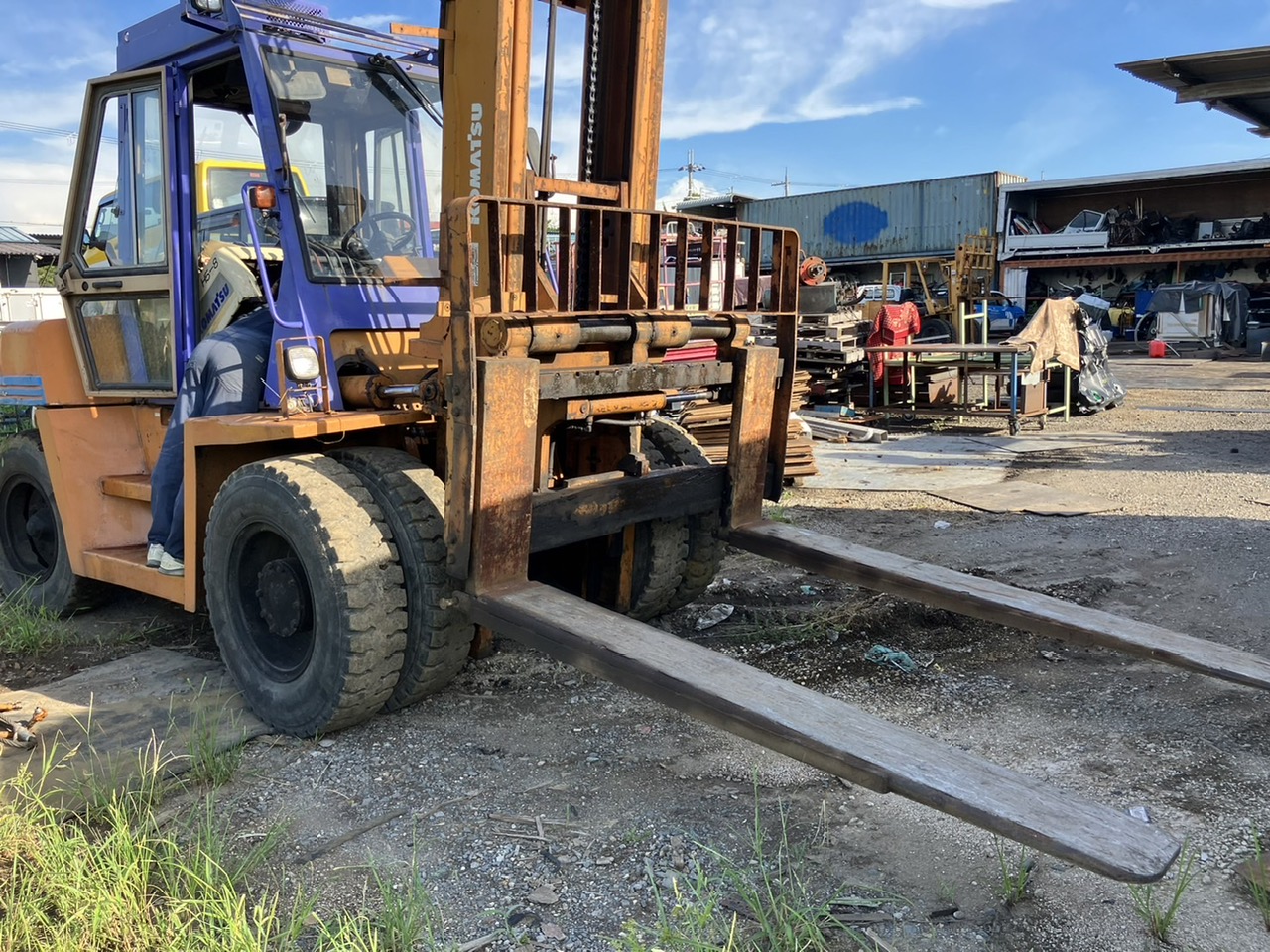 Xe nâng dầu Komatsu 8 tấn FD80-6 #51031