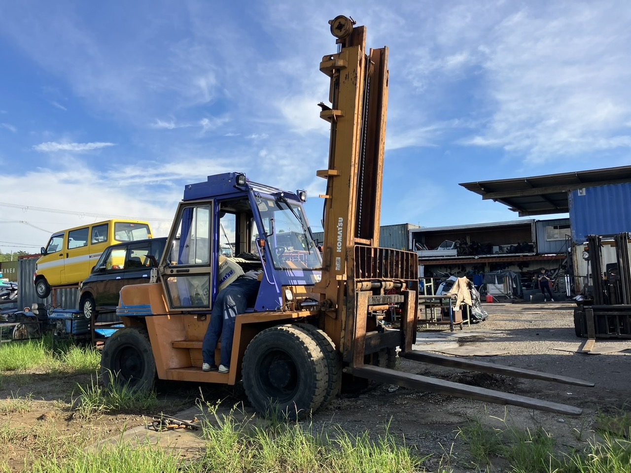 Xe nâng dầu Komatsu 8 tấn FD80-6 #51031