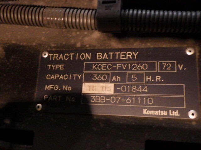 Xe nâng điện Komatsu 2.5 tấn FE25-1#302215