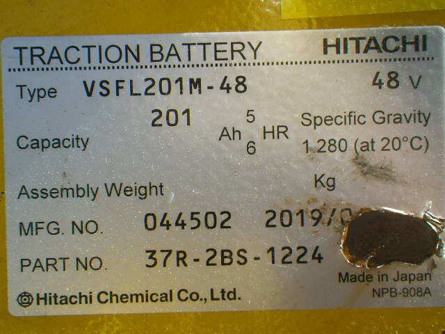 Xe nâng điện Komatsu 1.0 tấn FB10RL-15 -năm 2020