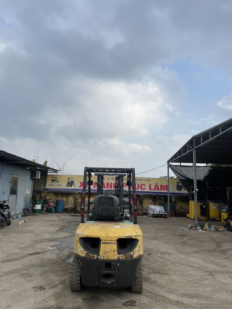 Xe nâng dầu Komatsu 3 tấn FD30C-16 #706871