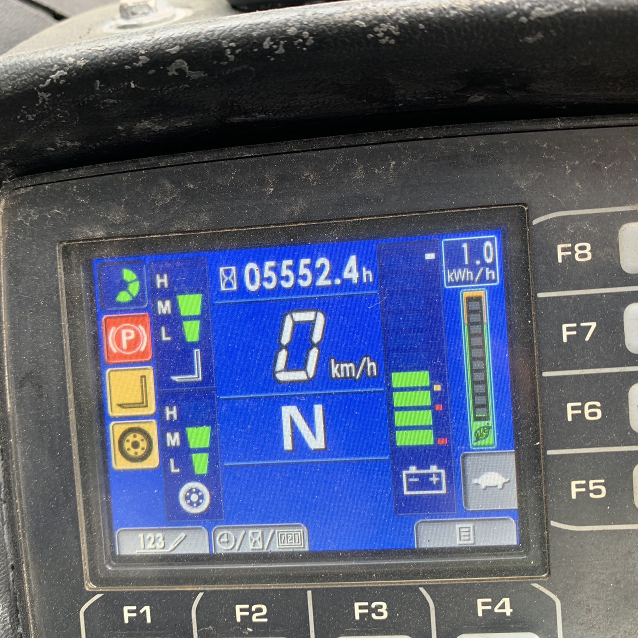 Xe nâng điện Komatsu 2.5 tấn FE25-1#305907