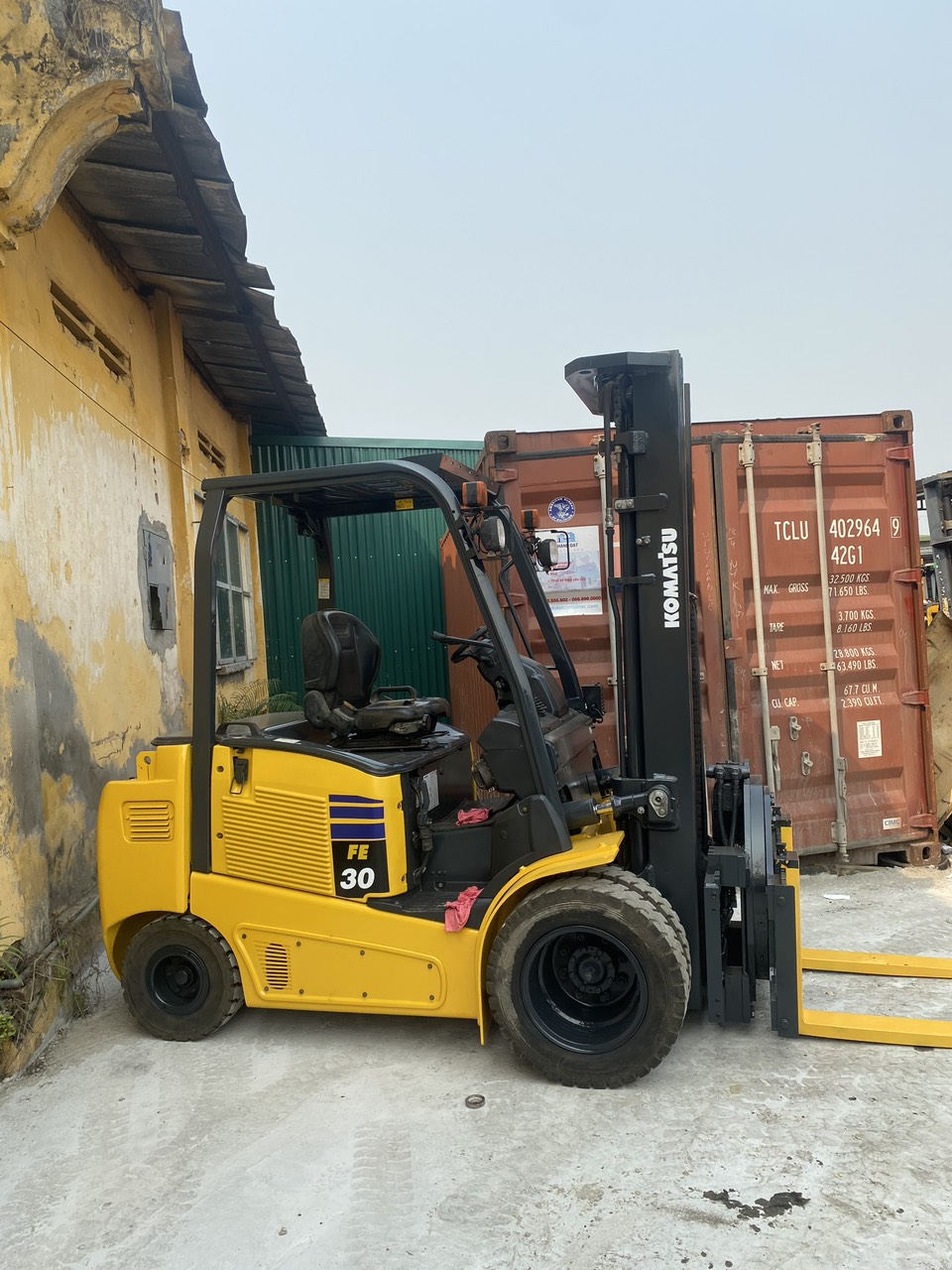 Xe nâng điện Komatsu 3.0 tấn FE30-1#306492