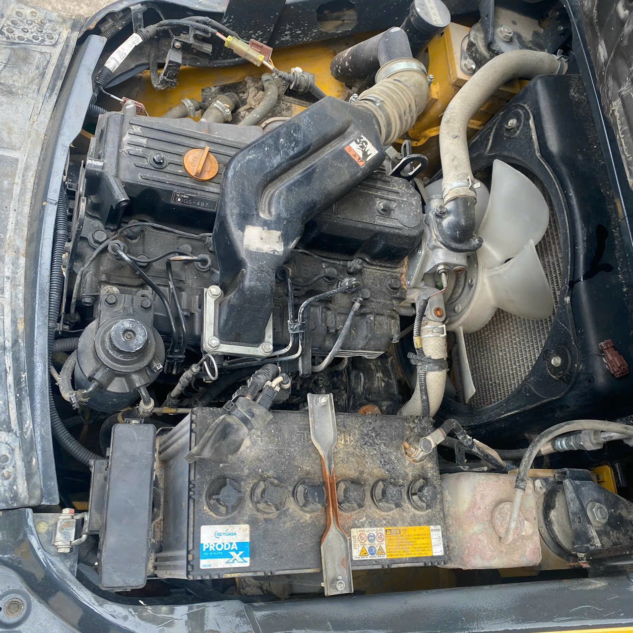 Xe nâng dầu Komatsu 2,5 tấn FD25T-17