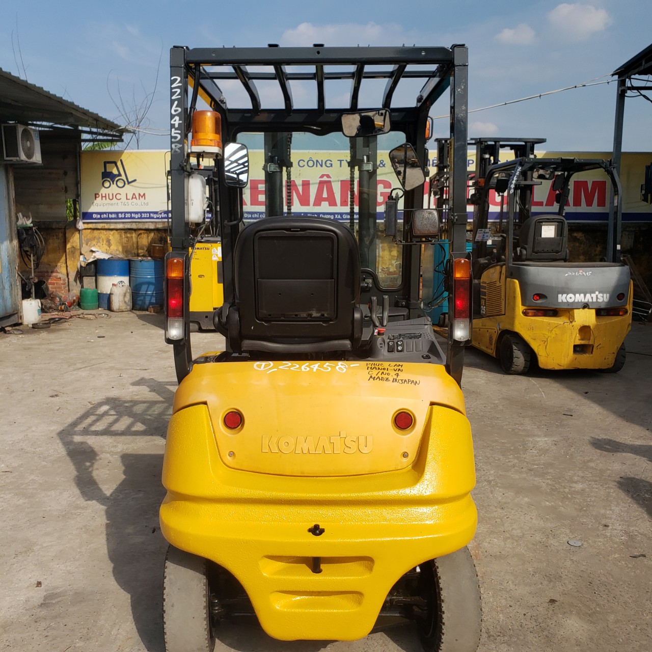 Xe nâng điện Komatsu 2.0T#FB20AF-12