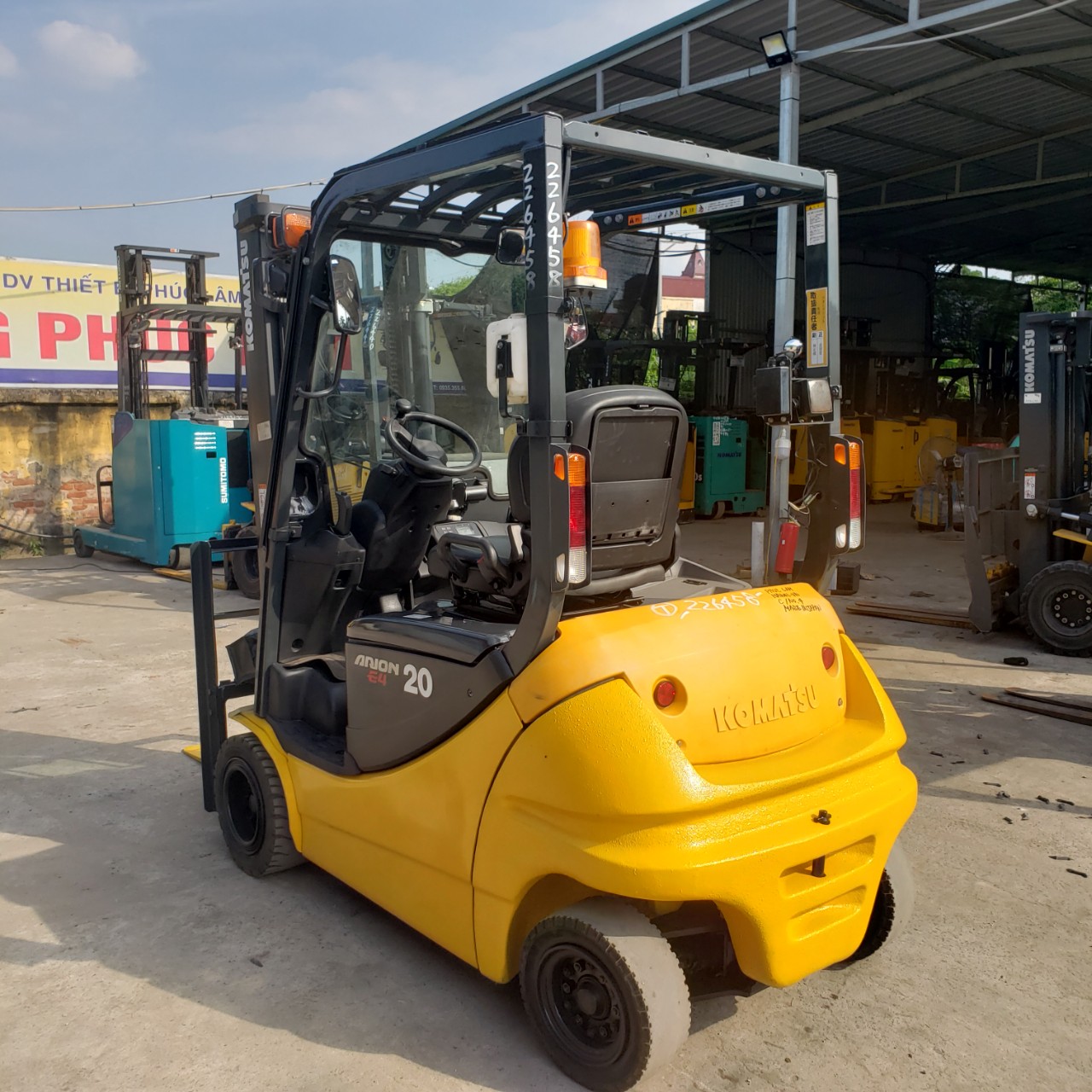 Xe nâng điện Komatsu 2.0T#FB20AF-12