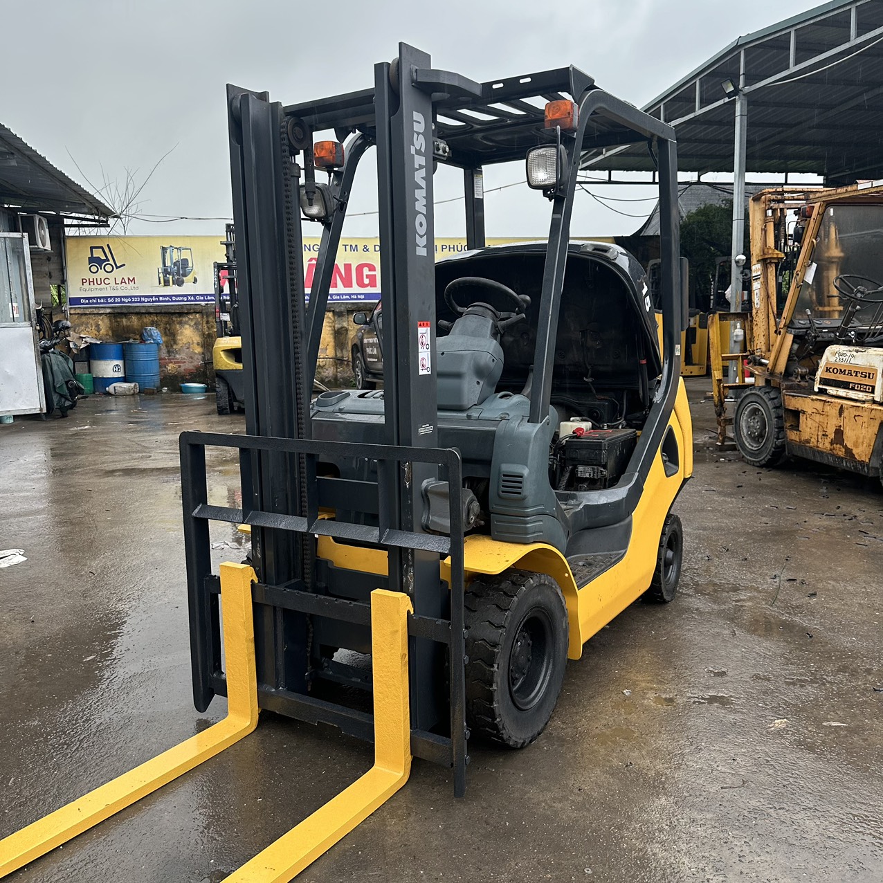 Xe nâng dầu Komatsu 1,5 tấn#FD15T-21