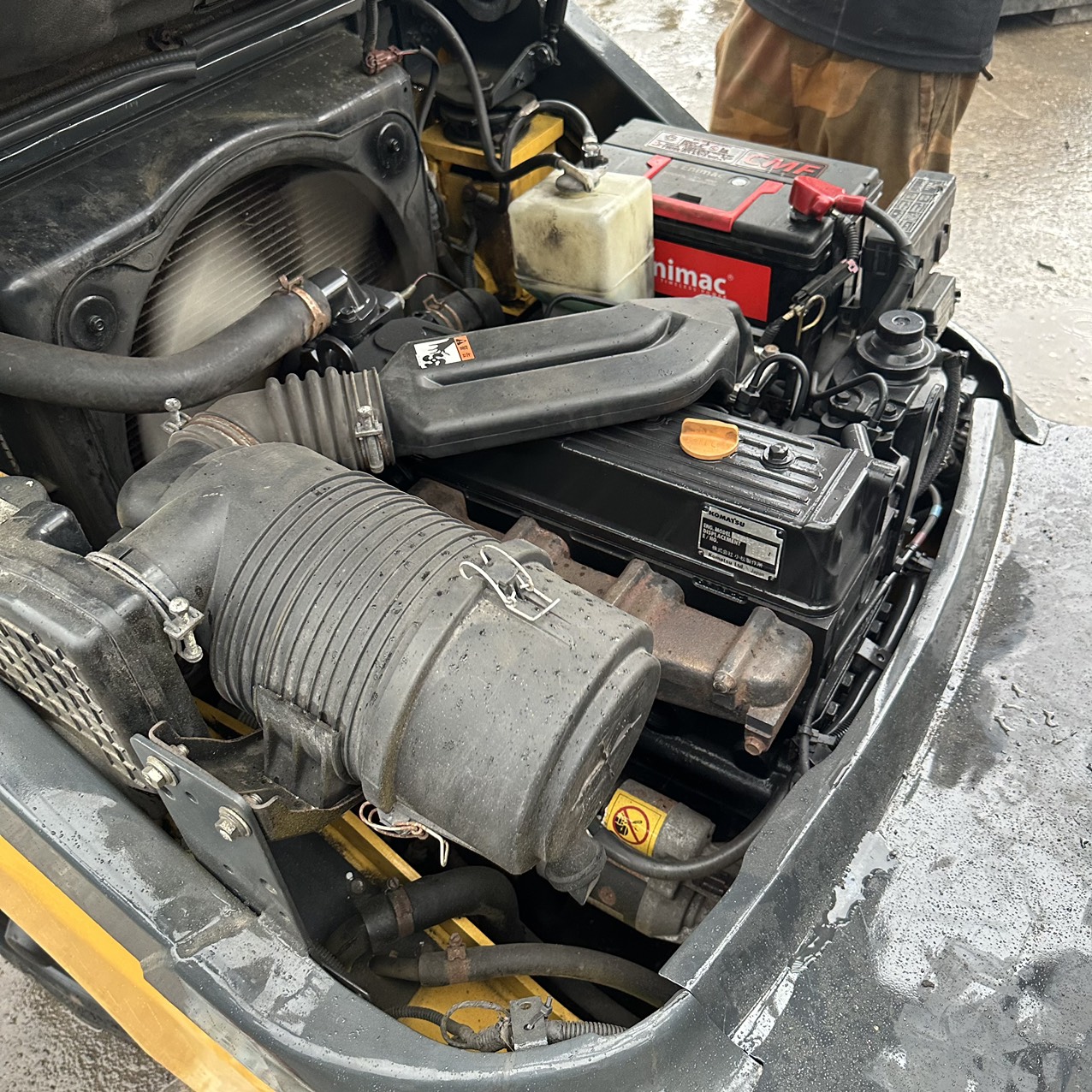 Xe nâng dầu Komatsu 1,5 tấn#FD15T-21