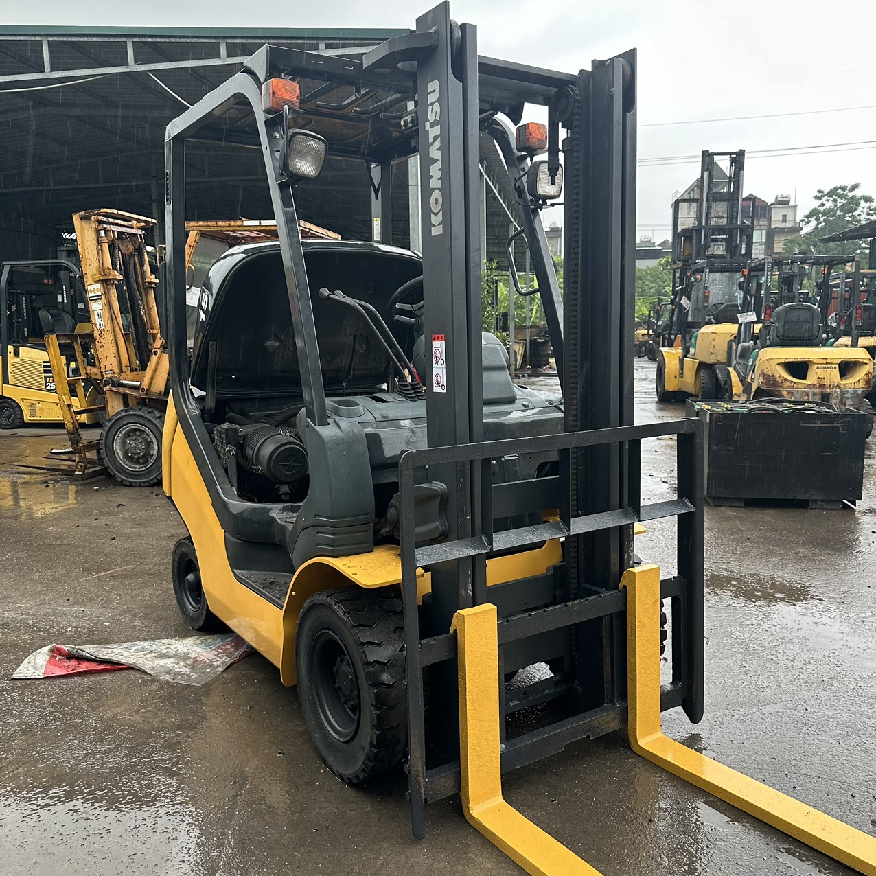 Xe nâng dầu Komatsu 1,5 tấn#FD15T-21