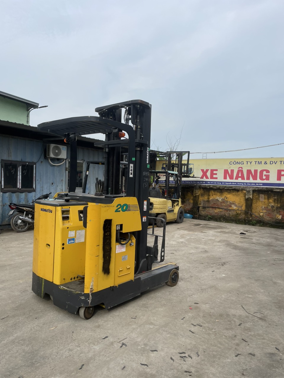 Xe nâng điện Komatsu 2.0T#FB20RL-4