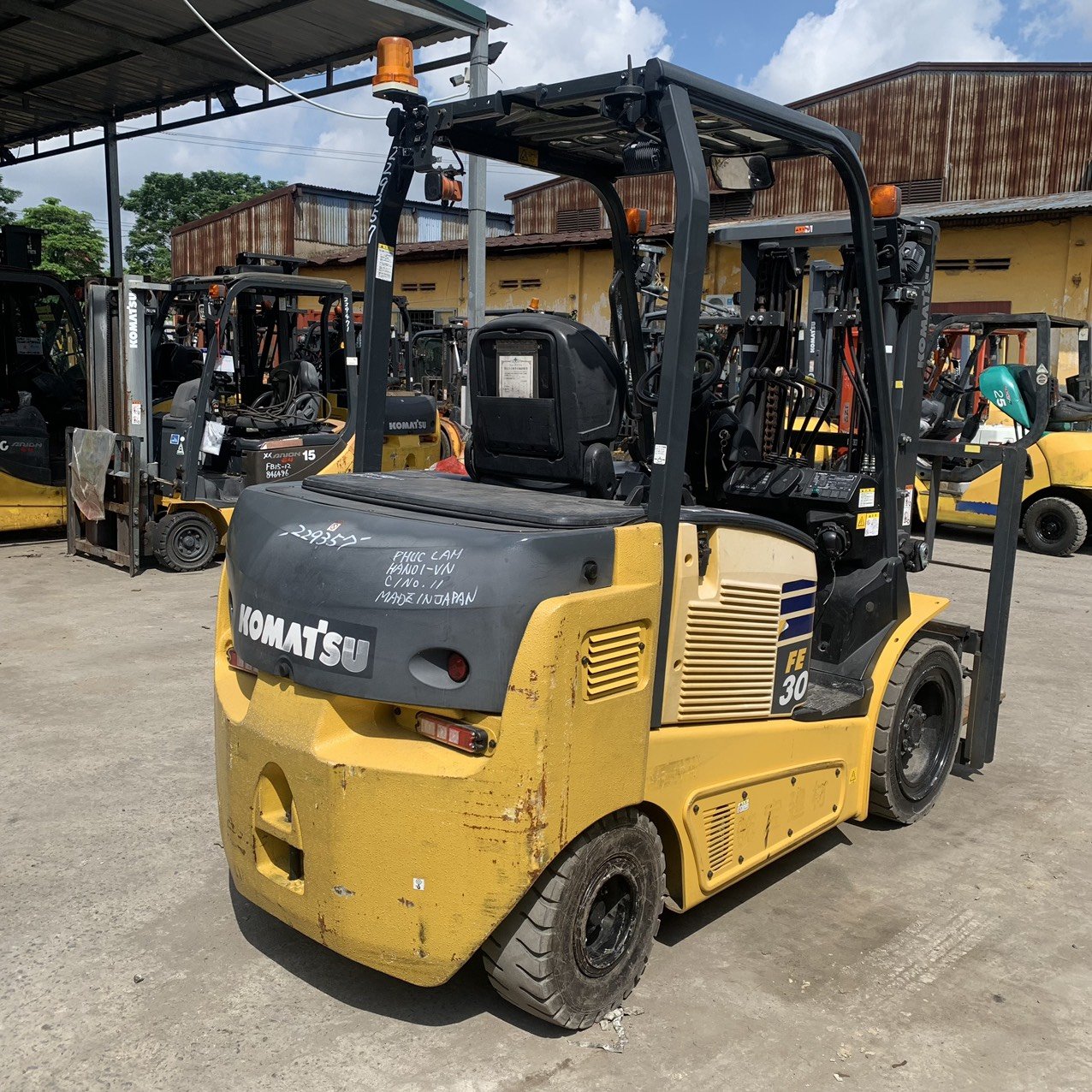 Xe nâng điện Komatsu 3.0T#306200