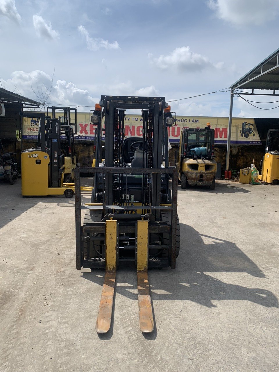 Xe nâng điện Komatsu 3.0T#306200