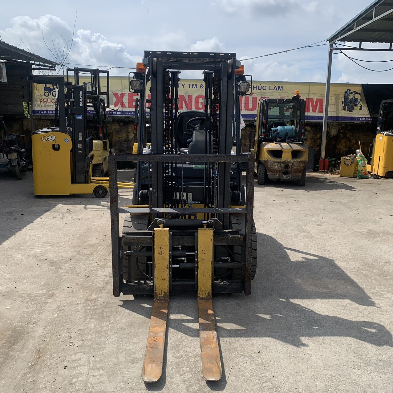 Xe nâng điện Komatsu 3.0T#306200