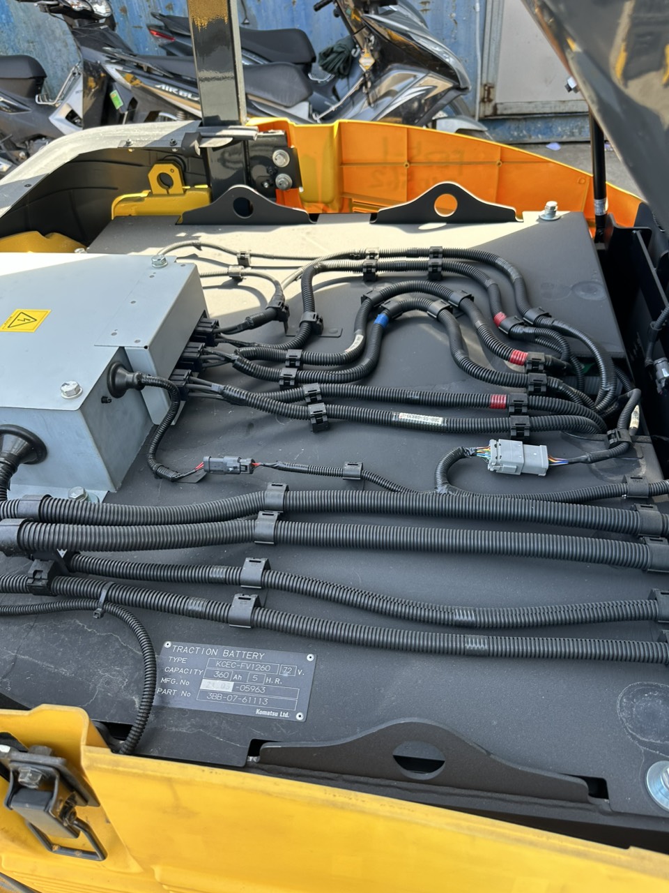 Xe nâng điện Komatsu 2.5 tấn FE25-1#305907