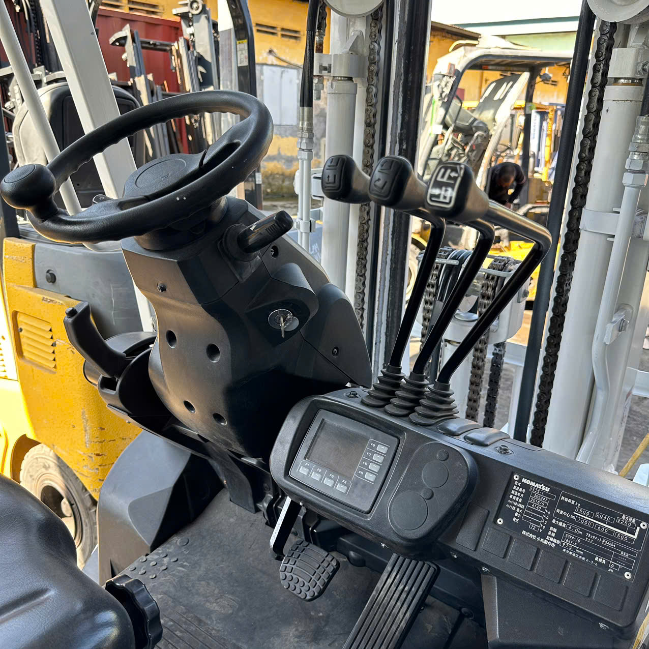 Xe nâng điện Komatsu 2,5 tấn FE25-1#305247