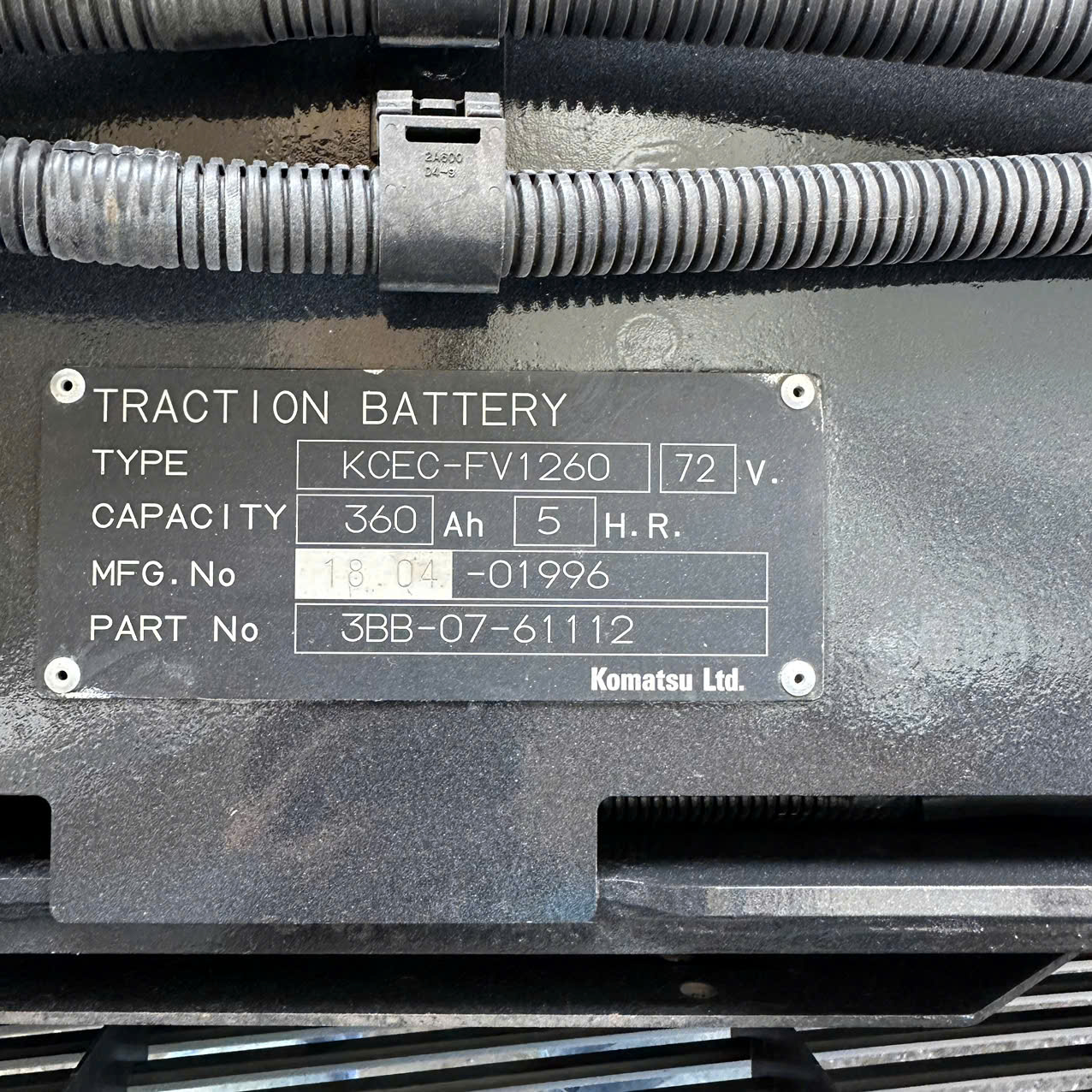 Xe nâng điện Komatsu 2,5 tấn FE25-1#305247