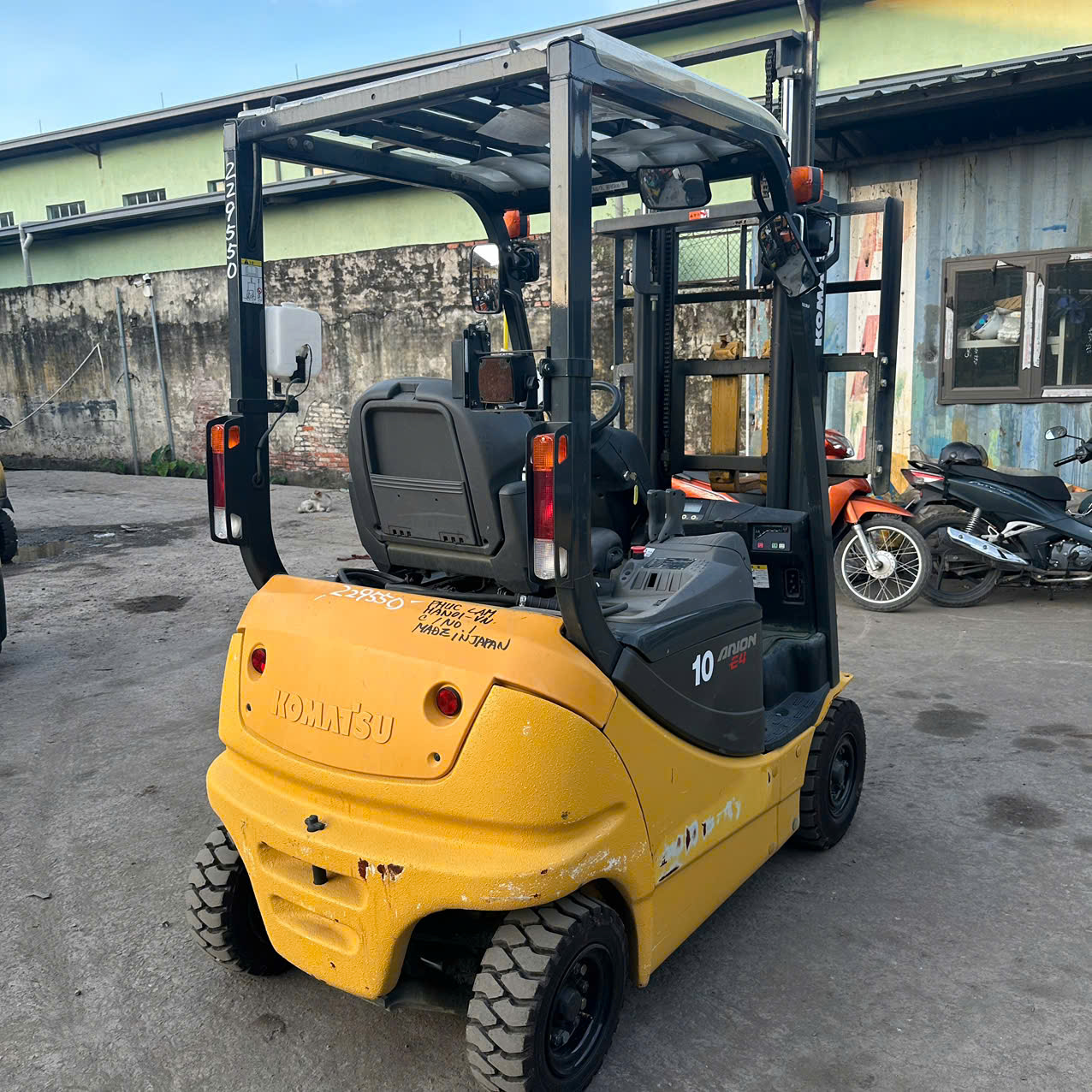 Xe nâng điện KOMATSU 1T FB10-12 #849845