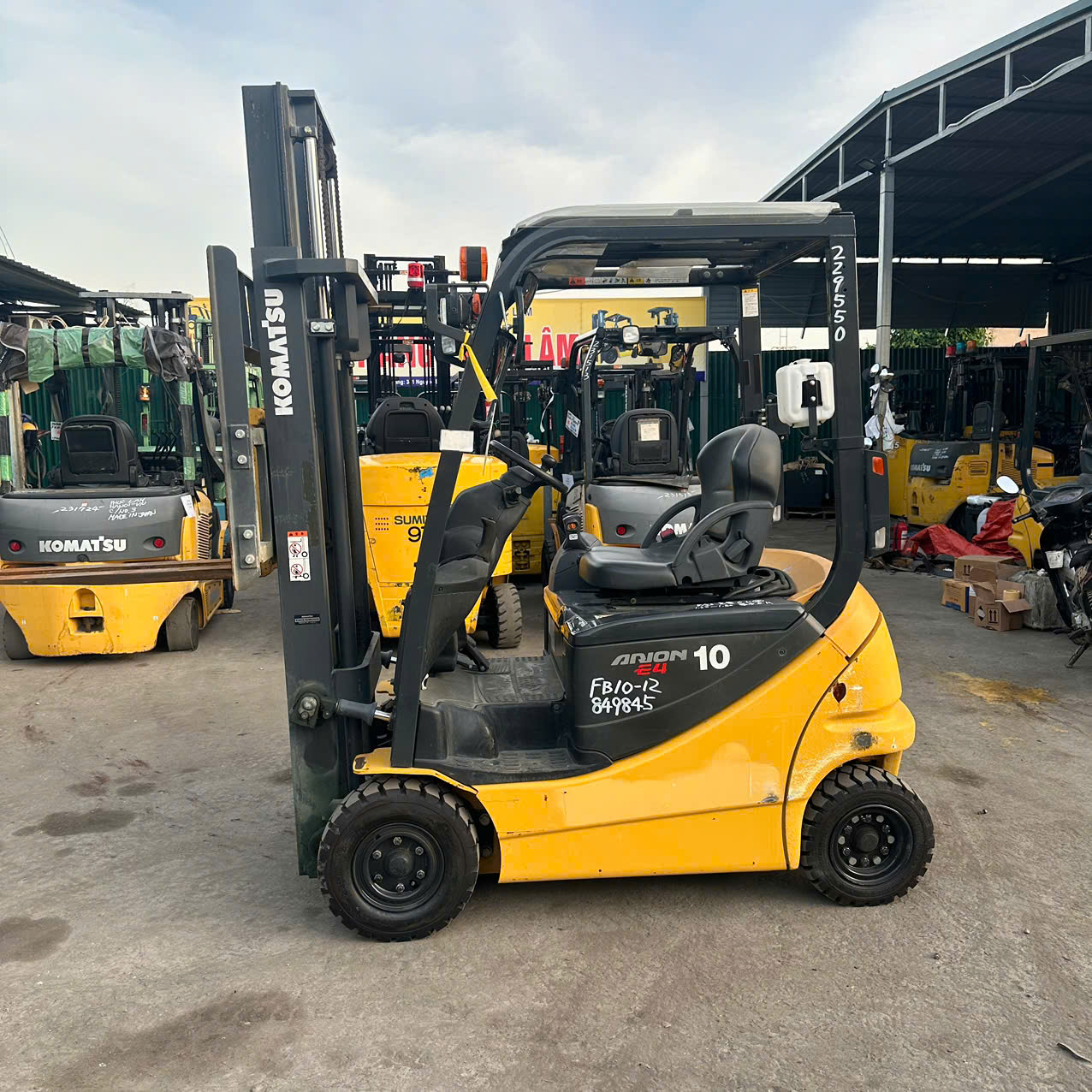 Xe nâng điện KOMATSU 1T FB10-12 #849845