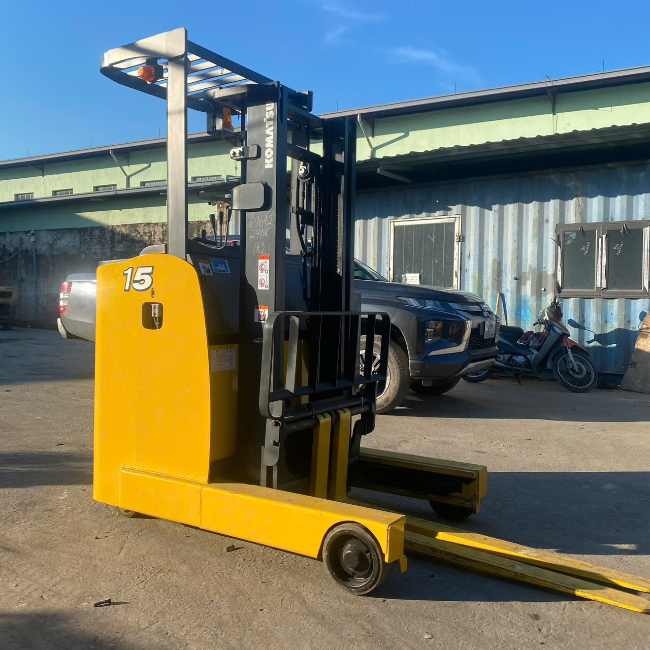 Xe nâng điện Komatsu FB15RW-15#158231