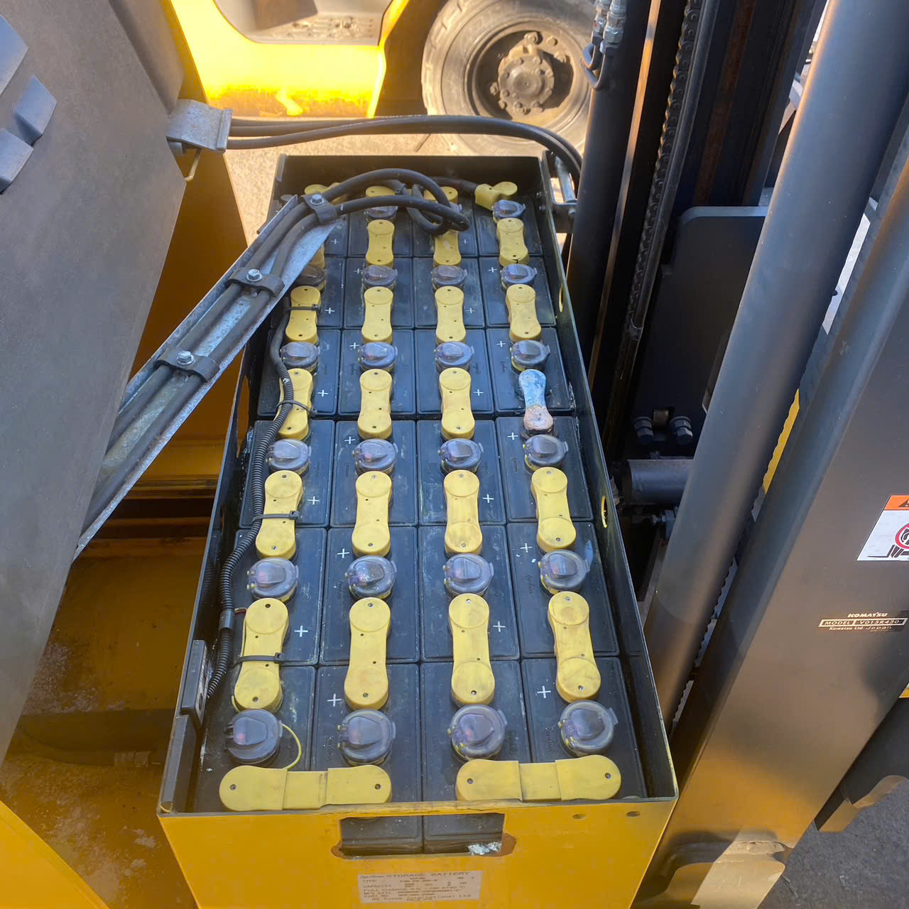 Xe nâng điện Komatsu FB15RW-15#158231