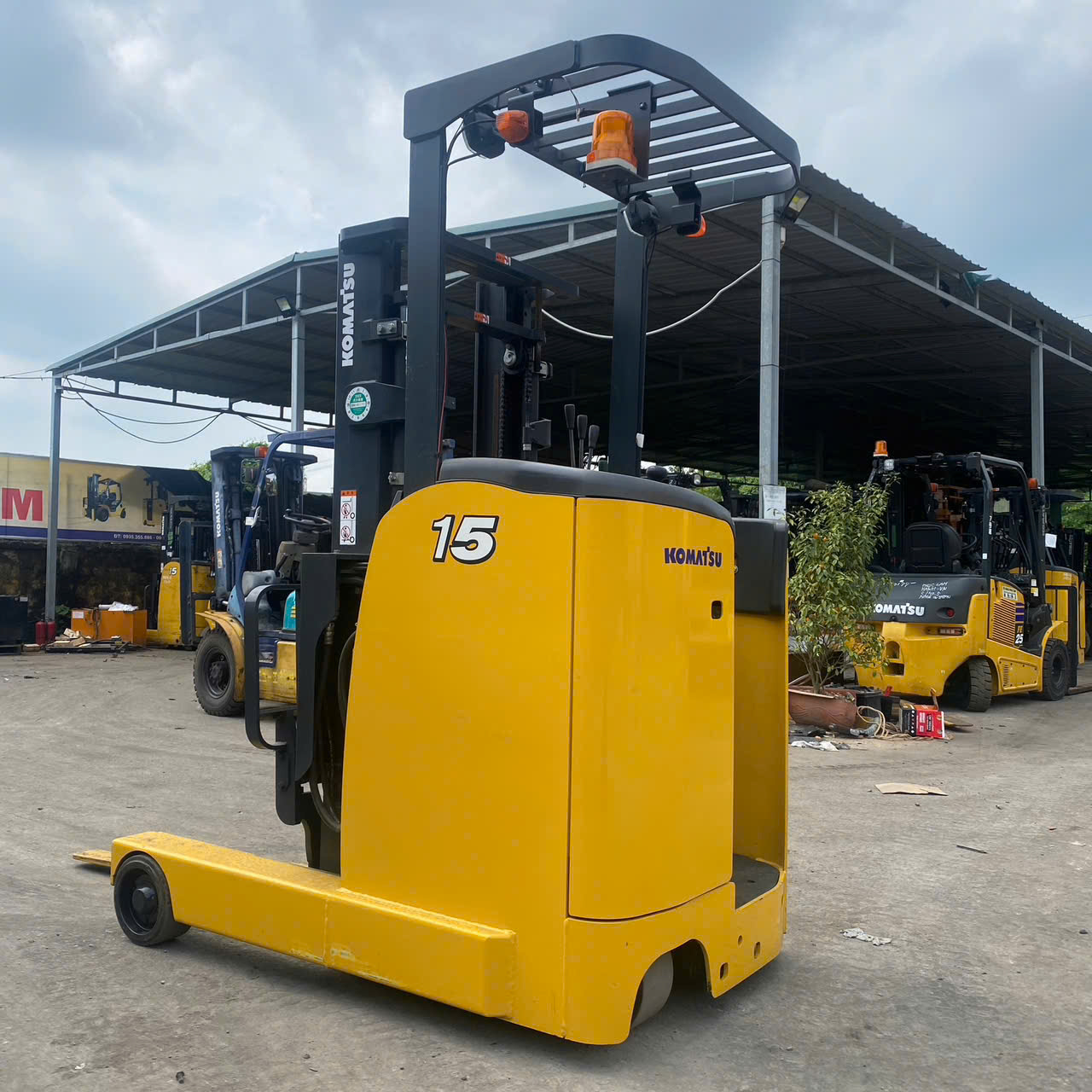 Xe nâng điện Komatsu FB15RW-15#158231