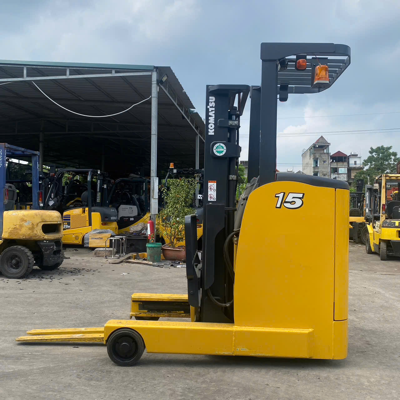 Xe nâng điện Komatsu FB15RW-15#158231
