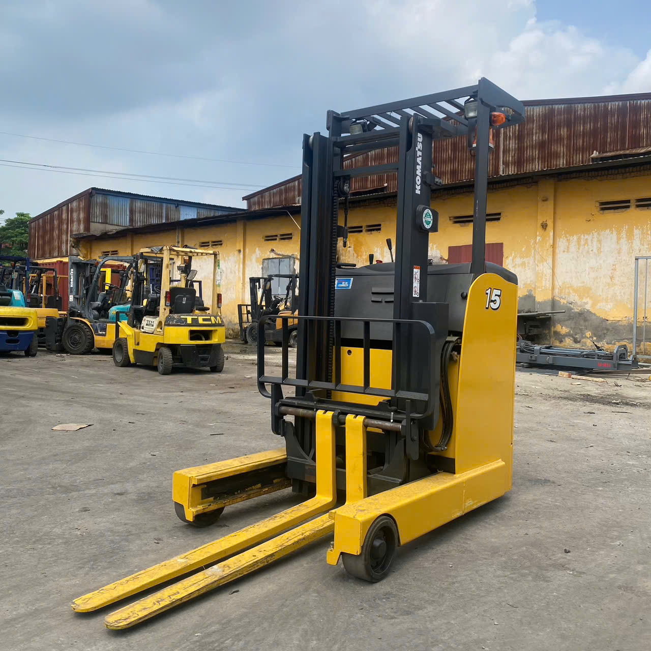 Xe nâng điện Komatsu FB15RW-15#158231