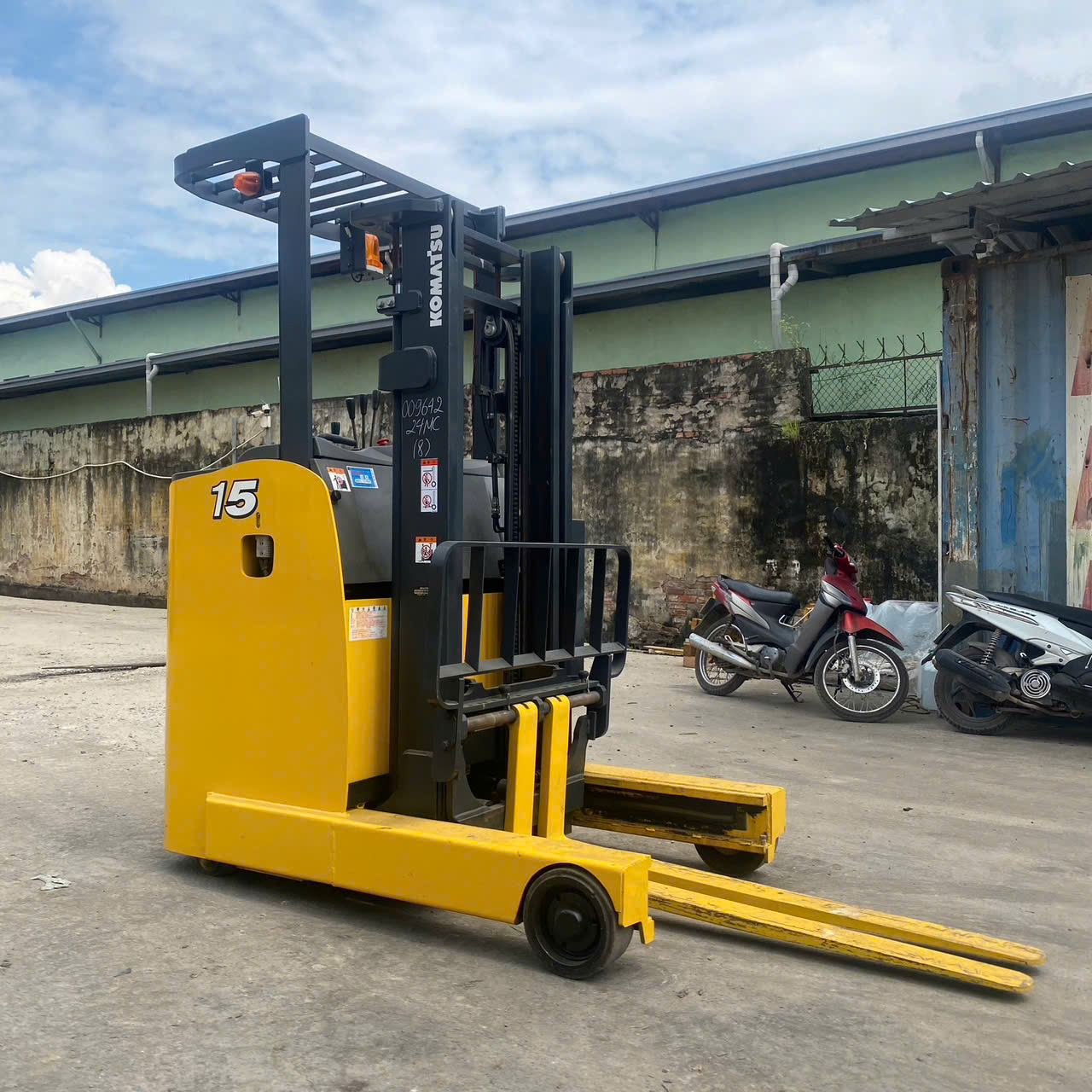 Xe nâng điện Komatsu FB15RW-15#158231